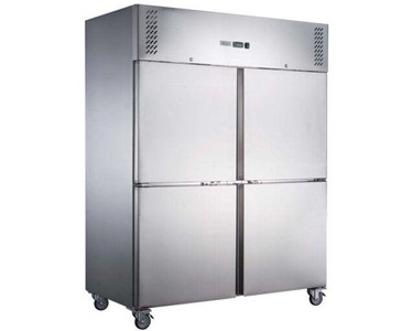 FED-X - Stainless Steel Four Door Upright Freezer | XURF1200S2V 