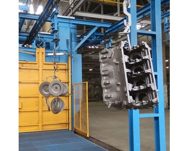 Superior - Shotblasting Machine | SUPERIOR EdgeBlast Continuous Hook