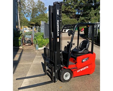 Hyworth - 3 Wheel Electric Forklift for HIRE | 1.5T 