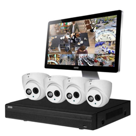 4 channel Surveillance Camera and Recorder Kit | Judge