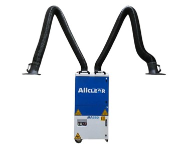 Allclear - Allclear MA350 Auto - Fume Filter Unit 3ph/415v Incl Twin 3m Arm