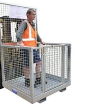 Safety Work Cages | Mesh Work Platform