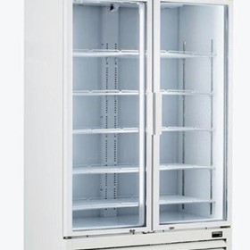 Thermaster Colourbond Upright Beverage Fridge 2 Doors White LG-1000P
