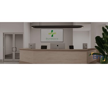 Medical Fitout | Reception Room Renovation for Bundoora Medical Centre