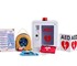 HeartSine - 360P Fully Automatic AED Indoor Wall Cabinet Lockable Defibrillator 