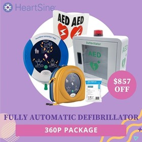 Heartsine SAM 360P Defibrillator Package Fully Automatic