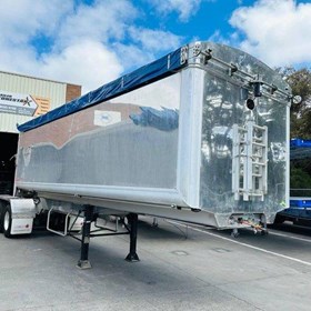 Alloy Grain Tipper A Trailer