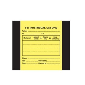 Injectable Medicine Identification Label Containers & Conduit | LPA941