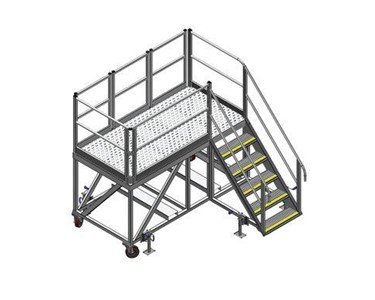 Mobile Access Platform | Custom Strut Pin Access Platform