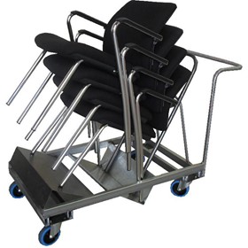 Chair Trolleys For Transporting Stacks of Chairs Easily & Safely