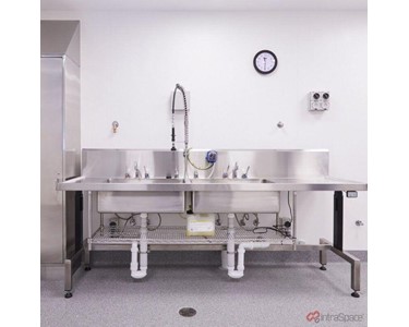 IntraSpace - Stainless Steel Height Adjustable Sink