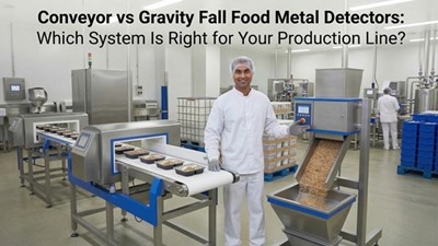 Conveyor vs Gravity Fall Food Metal Detectors: Which System Is Right for Your Production Line?