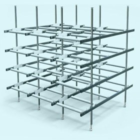 Fixed Rack – Full Length Roller | Tray & Coffin Racks
