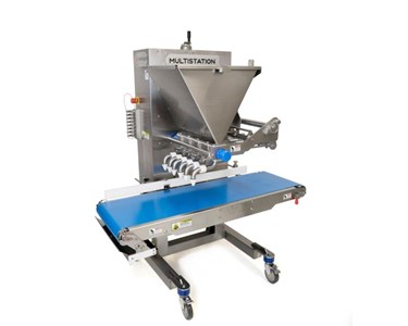 Servo-driven MultiStation Depositor for Food Portioning