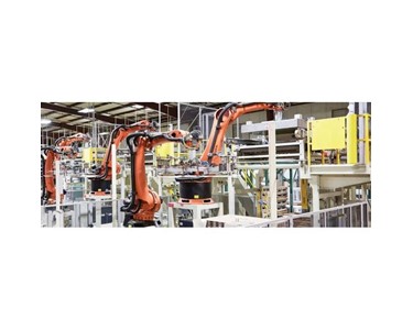 Conveying and Robotic Palletising