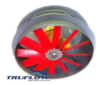 Truflow - Spray Booth Fan, Centre Flange | (533mm Dia) | Aef21 - .75kw | Ex'e 