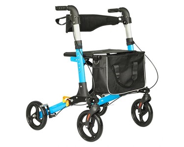 Folding Euro Compact Lightweight Rollator Walker 110kg