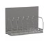 Rhima - Storage Rack | 6 Bedpan Rack with Drip Tray