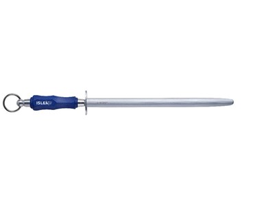 Giesser - Sharpening Steel, “Policut” , 31cm – Blue Handle (9906 31) Oval