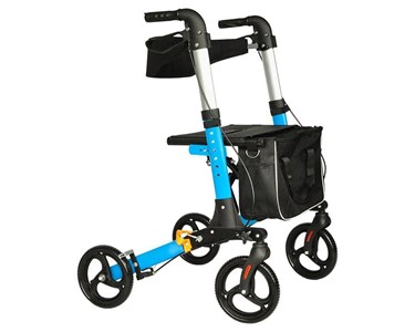 Folding Euro Compact Lightweight Rollator Walker 110kg