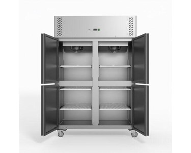 FED-X - Four Door Stainless Steel Upright Fridge | XURC1200S2V 