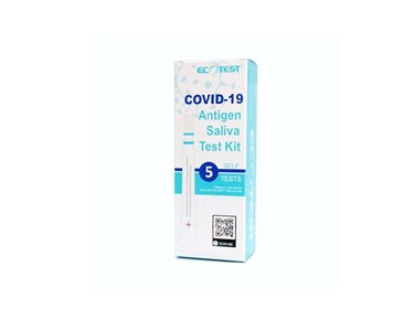 ECOTEST - Covid-19 Antigen Saliva Pen Test (5 Pack Self Test)