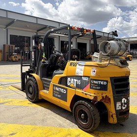 Used Cat 5.5T LPG Forklift