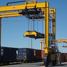 Rubber Tyred Gantry Crane | Isoloader 