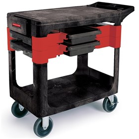 6180 With 2 Boxes and 4 Storage Bins | Tool Carts