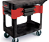 Rubbermaid - 6180 With 2 Boxes and 4 Parts Bins | Tool Carts