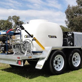 Pressure Washer Trailer with 1000 Litre Tank