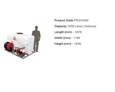 1000 Litre Compact Firefighter Units