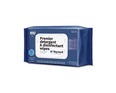 Reynard Health Supplies - Reynard Premier Detergent & Disinfectant Wipes RHS216