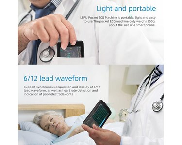 Creative Medical - PCECG-500 Pocket ECG Machine