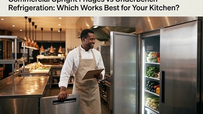 Commercial Upright Fridges vs Underbench Refrigeration: Which Works Best for Your Kitchen?