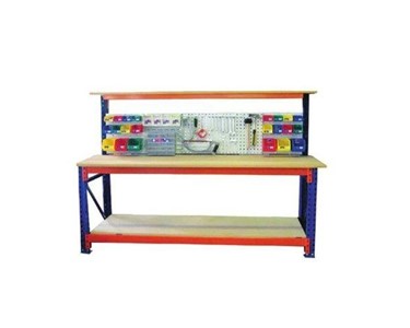Longspan Workbench with Accessory Panel