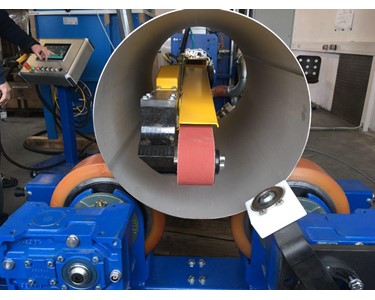 Burch Maschinenbau AG - Belt Grinding Head | BURCH KLB Series