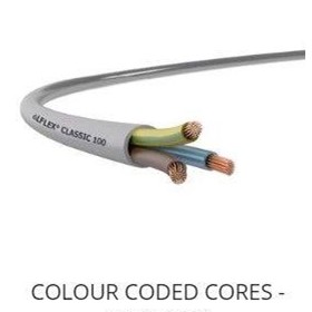 Flexible Gray Control Electrical Cables