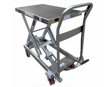 Scissor Lift Tables Stainless Steel