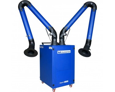 Mobile Welding Fume Filter - Twin Arm - Clear Air