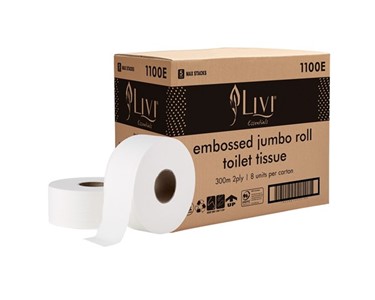 2ply 300 Metre Jumbo Roll Toilet Tissue | Livi Essentials