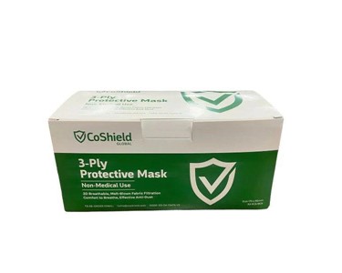 3ply Face Masks | CoShield surgical general  Black | 2000pcs