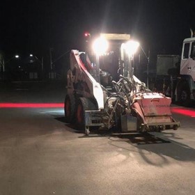 Safety Lights for Forklifts & Nightwork Redzone Safety Halo Light SHRL