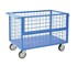 Verdex - Cage Trolley (with fold down side) - Wire cage open top