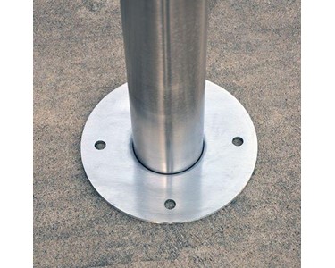 Bollard and Safety Superstore - Safety Bollard | 900mm X 88.9mm Stainless Baseplate