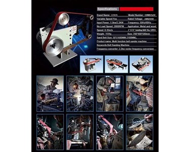 Belt Sander 2.2KW | CONBS15