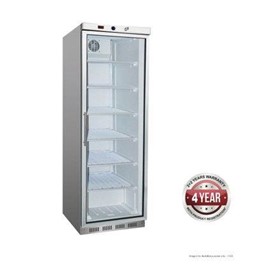 Thermaster HF400G S/S Display Freezer with Glass Door