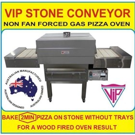 Gas & Electric Stone Commercial Conveyor Pizza Ovens 