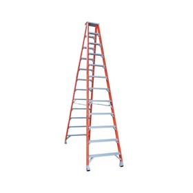 Fibreglass Double Sided Step Ladder 4.9m 16ft