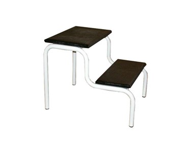 Warner and Webster - Double Step Stool - Grey